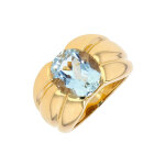 Bague aigue - marine