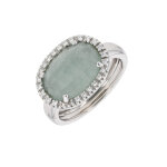 Bague aigue - marine