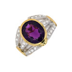 Bague am�thyste 3. 33