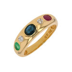 Bague diamants 0. 02