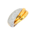 Bague diamants 0. 80 carat 2 ors 9. 39g Bague diamants 0. 80 carat 2 ors 9. 39g