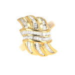 Bague diamants 0. 91