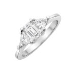 Bague diamants 1. 46
