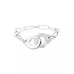 Bague dinh van menottes r7 or blanc 1. 02g