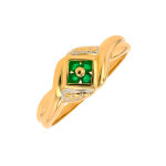Bague �meraudes 0. 08