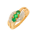 Bague �meraudes 0. 16