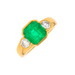 Bague �meraude 2. 53