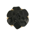 Bague fleur en verre