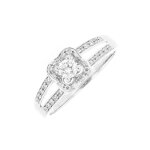 Bague mauboussin chance of love diamants 0. 28 carat