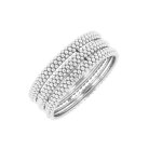 Bague mauboussin le premier jour or blanc 3. 16g
