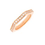 Bague montblanc small ring diamants 0. 54 carat