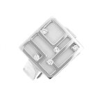 Bague nacre et diamants 0. 10 carat or blanc 9. 02g Bague nacre et diamants 0. 10 carat or blanc 9. 02g