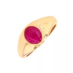 Bague rubis 1. 66 carat or jaune 4. 82g Bague rubis 1. 66 carat or jaune 4. 82g