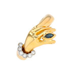 Bague saphir 0. 08