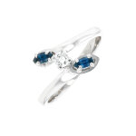 Bague saphirs 0. 12