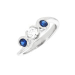 Bague saphirs 0. 30
