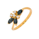 Bague saphirs 0. 60