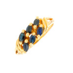 Bague saphirs 0. 60