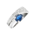 Bague saphir 0. 93
