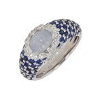 Bague saphirs 1. 44