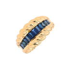 Bague saphirs 1. 60