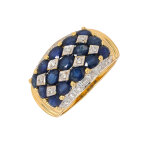 Bague saphirs 1. 95