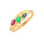 Bague saphir,