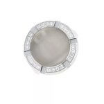 Bague sign�e chaumet diamants 0. 24 carat