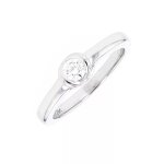 Bague signe mauboussin diamant 0. 18 carat
