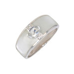 Bague topaze 0. 43