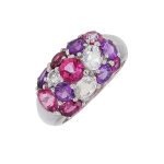 Bague topazes,