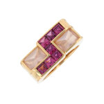 Bague tourmalines et