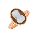 Bague vintage cam�e