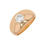 Bague vintage jonc