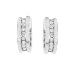 Boucles d'oreilles bvlgari b. z�ro 1 diamants 0. 16 carat