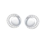 Boucles d'oreilles dinh van diamants 0. 26 carat