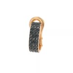 Boucle d'oreille seule diamants 0. 32 carat or rose 2. 37g