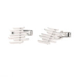 Boutons de manchettes or blanc 8. 11g
