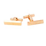 Boutons de manchettes vintage or jaune 6. 08g