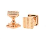 Boutons de manchettes vintage or jaune 8. 30g