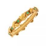 Bracelet chrysoprases or jaune 36. 21g