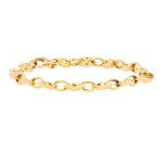 Bracelet grain de café or jaune 27. 36g Bracelet grain de café or jaune 27. 36g