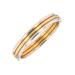 Bracelet jonc ouvrant 2 ors 31. 80g