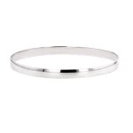 Bracelet jonc rigide or blanc 10. 83g