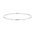 Bracelet jonc rigide or blanc 12. 50g