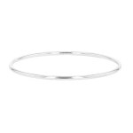 Bracelet jonc rigide or blanc 12. 60g