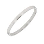 Bracelet jonc rigide or blanc 32. 59g