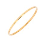 Bracelet jonc rigide or jaune 13. 92g