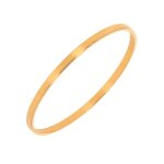 Bracelet jonc rigide or jaune 18. 25g