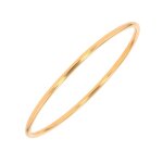 Bracelet jonc rigide or jaune 19. 22g